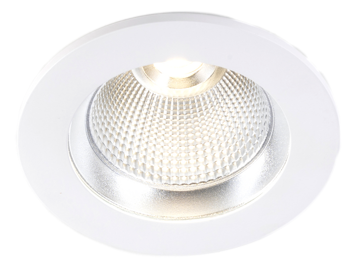 TECO LED-Downlight CILENA 4'' 20W 60° 4000K IP20 Zdr.Driver + Male stek. 15cm