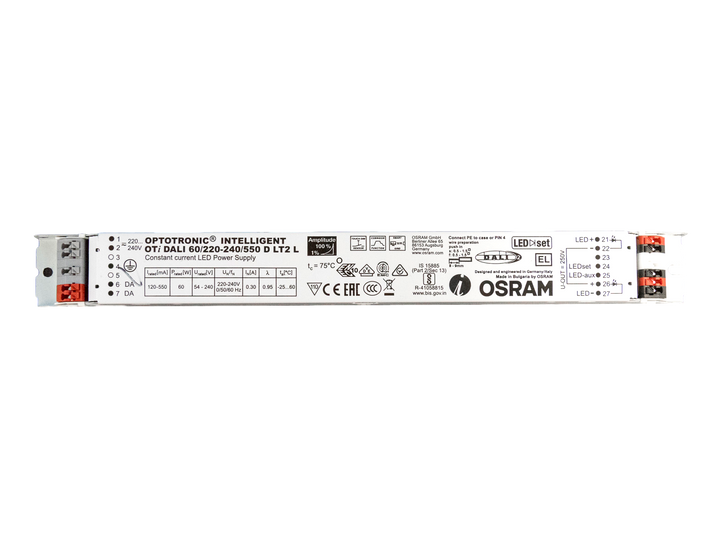 Treiber OSRAM DALI 350mA TECO KHEO 58 (4St.) -Zugentlast.