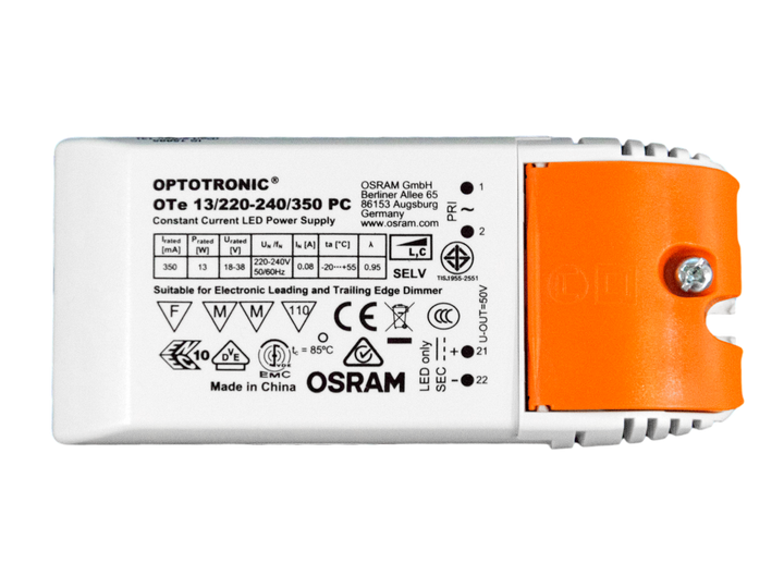 Treiber OSRAM 13W  Phasen dim 350mA 