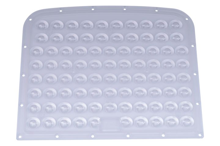 Lentille Asymetrique T4 90x140 degres pour LUMI 152/200/240W