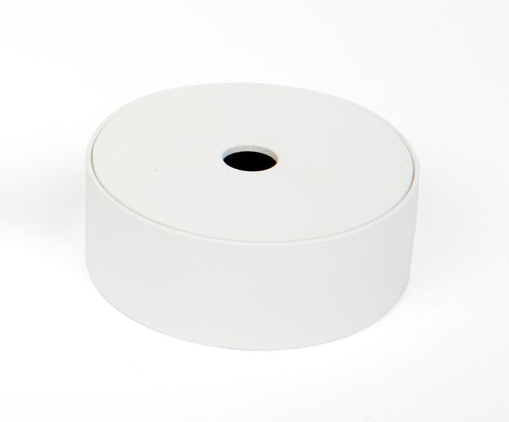 Round rosette 60x40 for LED Susp. Prof. TECO KAMELEON White