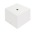 Square rosette 60x60x40 for LED Susp. Prof. TECO KAMELEON Wh