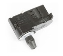 Adaptateur noir pour Rail 3P Teco pour source lumineuse ext.