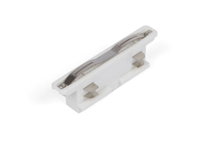 Rechte connector mini Wit voor Teco 3P-Track