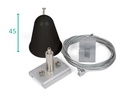 Suspension Kit 21X00cm Black For Track 3P Teco