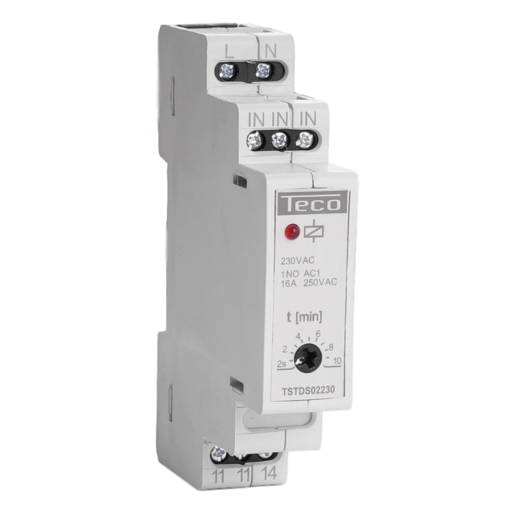 Treppenlichtzeitschalter Teco 230V 2s-10min