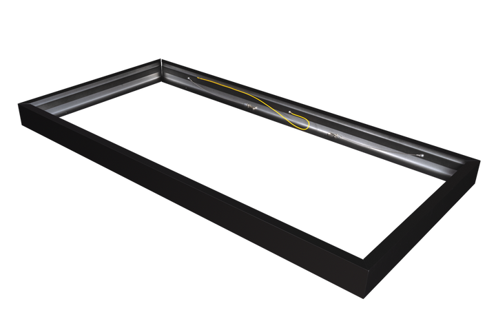 Cadre apparent Noir pour dalle Led 30x60