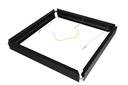 Cadre apparent Noir pour dalle Led 60x60