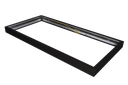 Zwart opbouwkaders voor Led panel 60x120