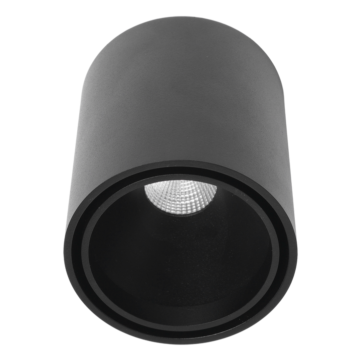 (AS)KUANA 9W rond 2700K Noir