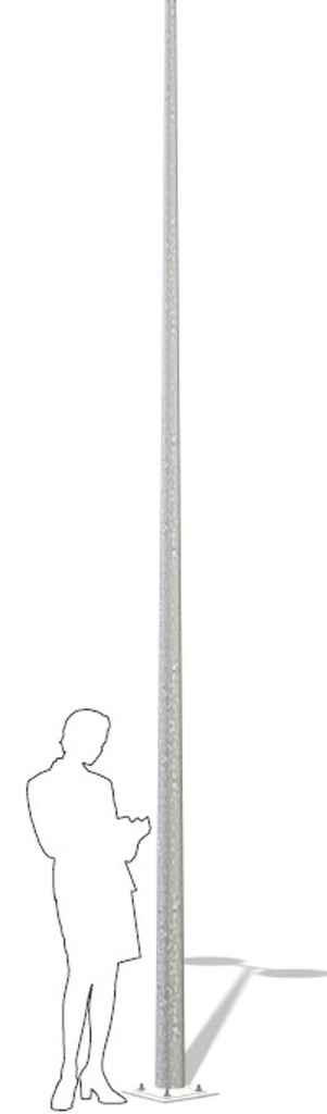 Mât AURIGA 6M T60 RAL STANDARD