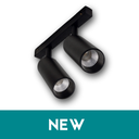 ELISA-2  48V 2x11W  33° 2x1011lm 2700k Dali  CRI90 Noir