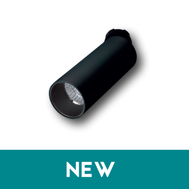 TECO NAULA Spot 9W 1900-3000K Ra90 dim. 34° 40x105mm Schwarz