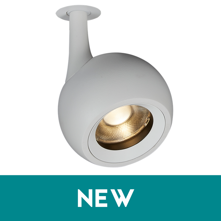 TECO LED Spot NAULA 9W 2700K Ra90 Dim Blanc 34° 75x106mm