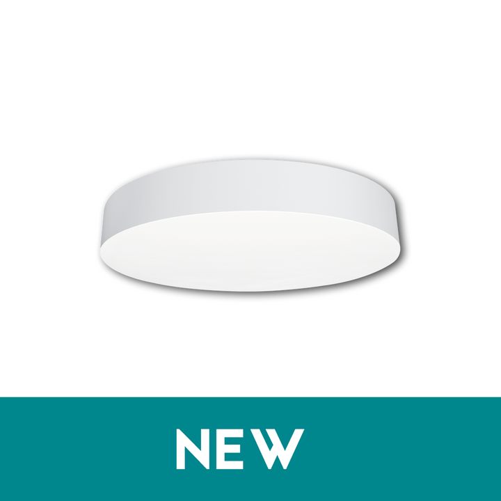 Plafonnier SUNY Diam.360mm 13/18W CCT 3000/4000/5700K IP44 Blanc