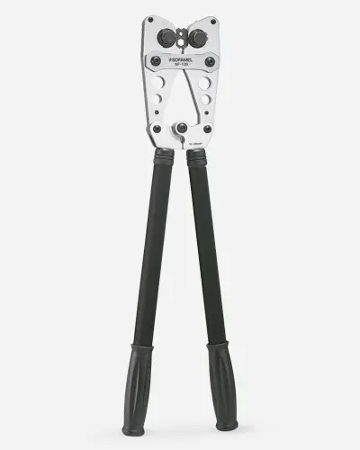 Outil de sertissage pour cosses non isolées 10-120mm²