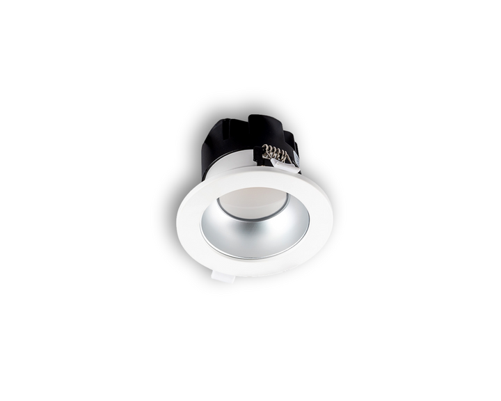 Downlight LED KOMET 6'' 20W 3K-4K IP54 Diffuser + Alu mat - Without driver