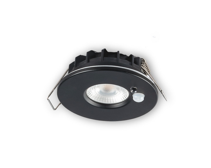 Downlight GLOW IP65 Dimbaar Zwart+ sensor