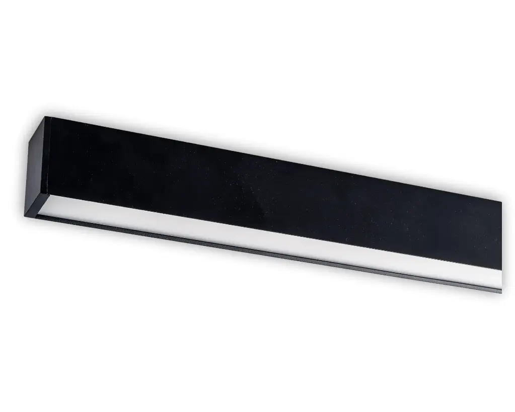 DL-System 1200cm 40/50/60W  DALI CCT Noir + Ophangkit
