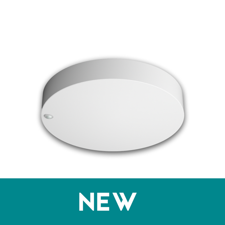 Colis PROMO 9+1 Plafonnier SUNY Diam.360mm 13/18W CCT + 3000/4000/5700K IP44 Blanc 