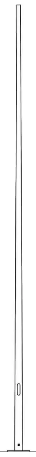 Mast LNV 4M T60 RAL7035 Light Grey