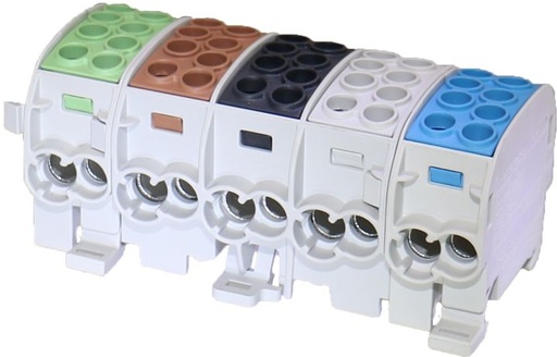 [/080250-1-3] Aftakklem HLAK35 C 4p 2x35, 2x25mm²Cu+Al 3LNPE