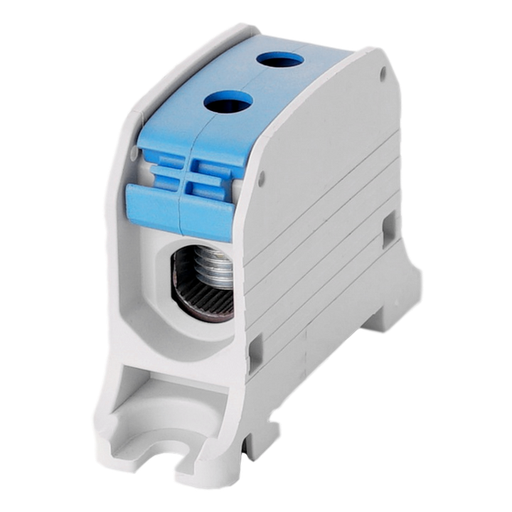 [/087310-1-3] Borne de racc. RKA 1p 50mm² Cu+Al bleue