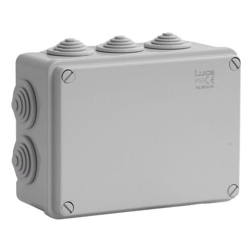 [/1SL0822L00] Aftakdoos IP55 met univers. ingangen   153x110x66 1/4T