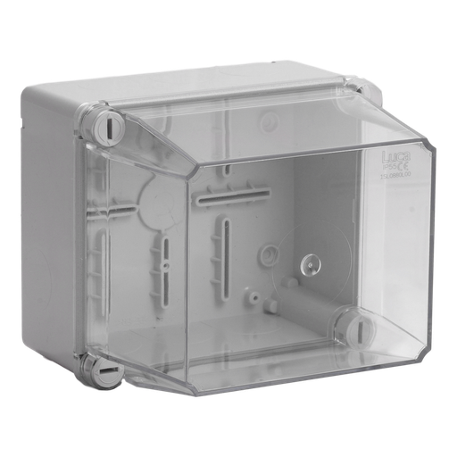 [/1SL0880L00] Aftakdoos IP55 doorzichtig deksel  160x135x150 1/4t