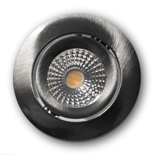 [/ASOL7DPHCCCT54N] 7W Thin Downlight with Color Switch and Trailing edge driver Nickel Brushed