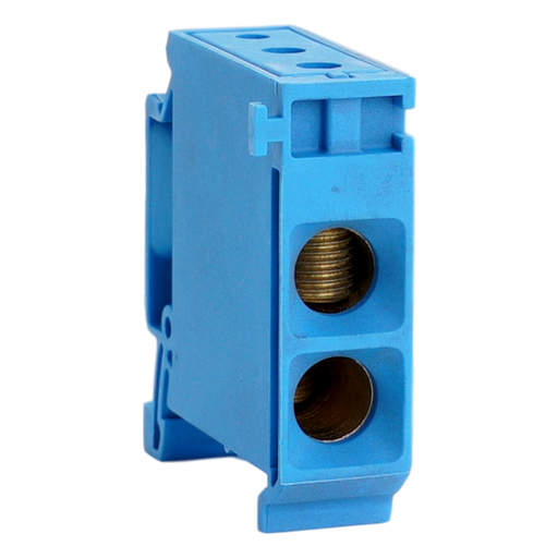 [/BB2B] Verdeelklem BB2 35mm² (3 aansluitingen), blauw