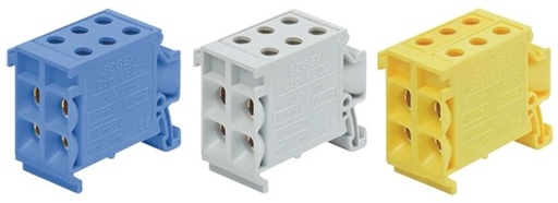 [/BD4B] Aansluitklem copak 4*16 blauw