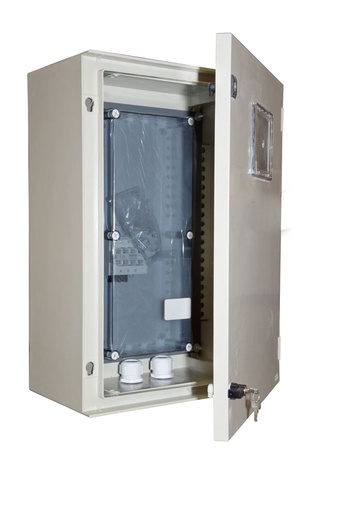 [/CB.00.00.M] Cabinet polyester with 2x25D60 wall mounting