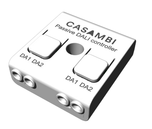 [/CBU-DCS] DALI Broadcast-controller (max 3) naar CASAMBI netwerk (Dali voeding vereist)