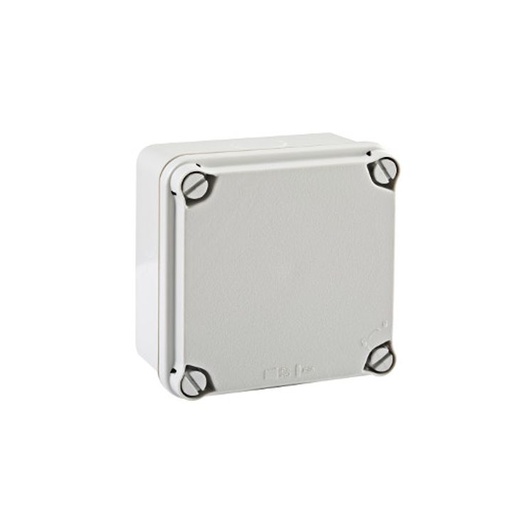 [/EL111] Junction box 108x108x64 solid walls + opaque cover