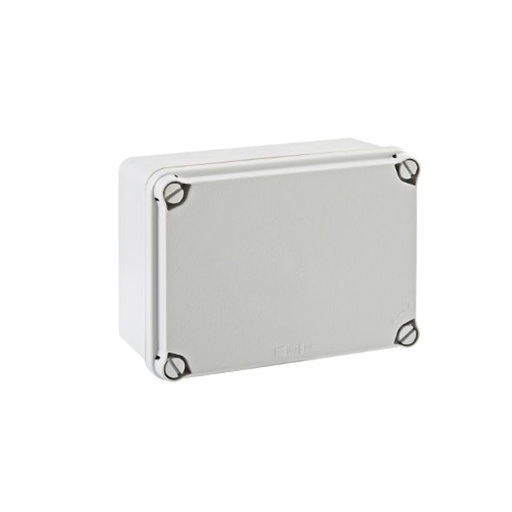 [/EL161] Junction box 162x116x76 solid walls + opaque cover