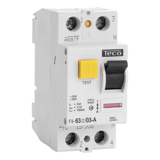 [/F963203A] Residual current circuit breaker TC  2P 63A 300mA type A