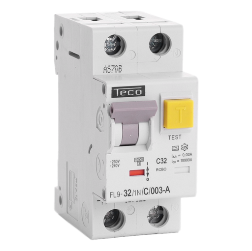 [/FL9321NC003A] Diff. aut. Teco 1N 32A Courbe C Type A 30mA