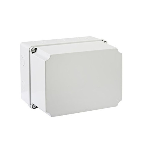 [/GSX231] Aftakdoos 241x180x175 zonder ingangen + vol deksel hoog