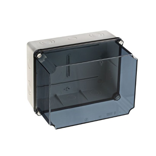 [/GSXT231] Aftakd. 241x180x175 zonder ingangen + doorzicht. Deksel hoog