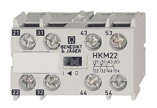 [/HKM02] Hulpcontactblok 2ng K1-09/12D10