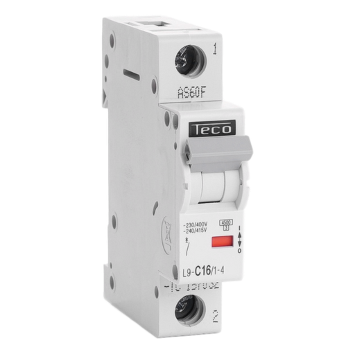 [/L9C1614] Disjoncteur Teco 1P 16A 4,5kA Courbe C
