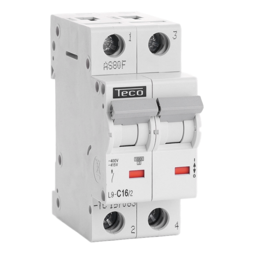 [/L9C162] MCB TC 2P 16A 10kA Curve C