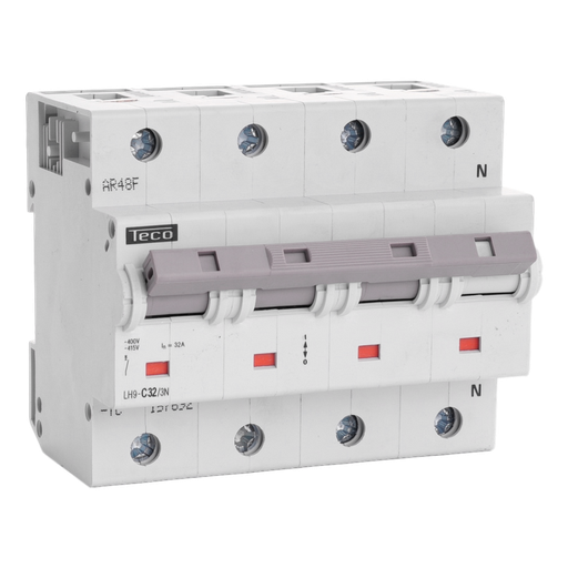[/LH323NC] Automaat Teco 3N 32A 25kA Curve C