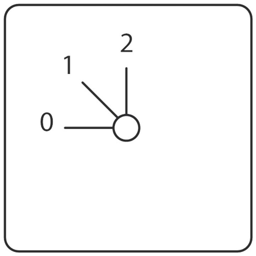 [/M10HEGR11G2] Commutateur 1 pôle pour 2 groupes (4 vis)
