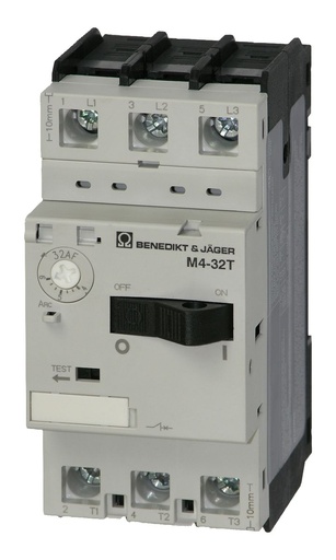 [/M432T25] Motorbeveiligingschak. Instelb.: 1,6-2,5A 100kA