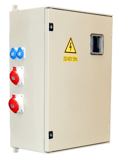[/ML32] Coffret chantier MIRKO Light 32A + mod. racc. 25x60 + commut. rés.