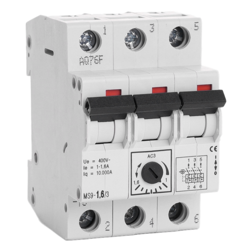[/MS91.63] Disjoncteur moteur Teco 3P 1,00 - 1,60A