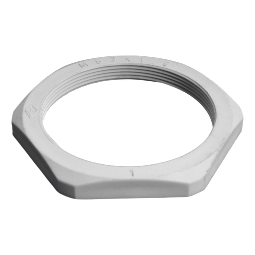 [/PCEM63] Kunststof tegenmoer schroefdraad: 63mm