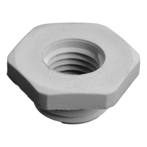 [/PREM16M12] Kunststof reductie schroefdraad: 16mm-12mm